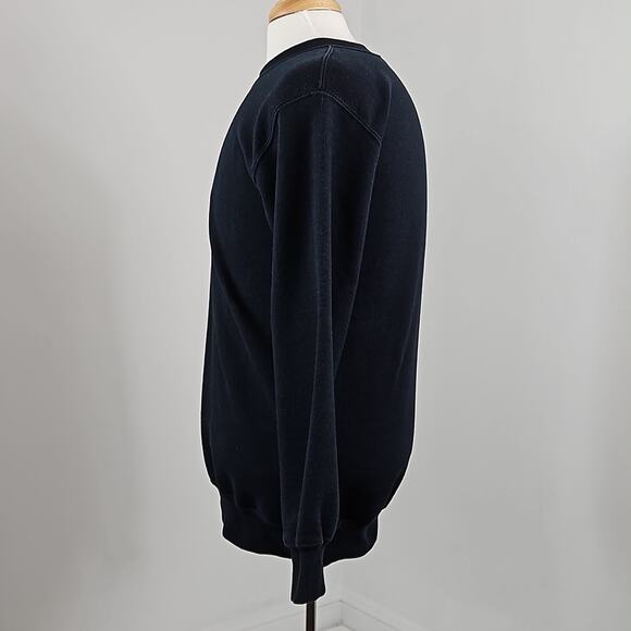 eXO Sports x Rose Bowl Vintage Embroidered Black Sweatshirt | Men's Small - Picture 3 of 16